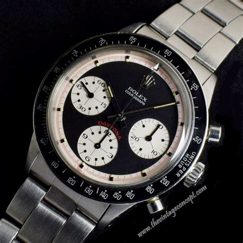 paul newman daytona black dial|paul newman daytona model.